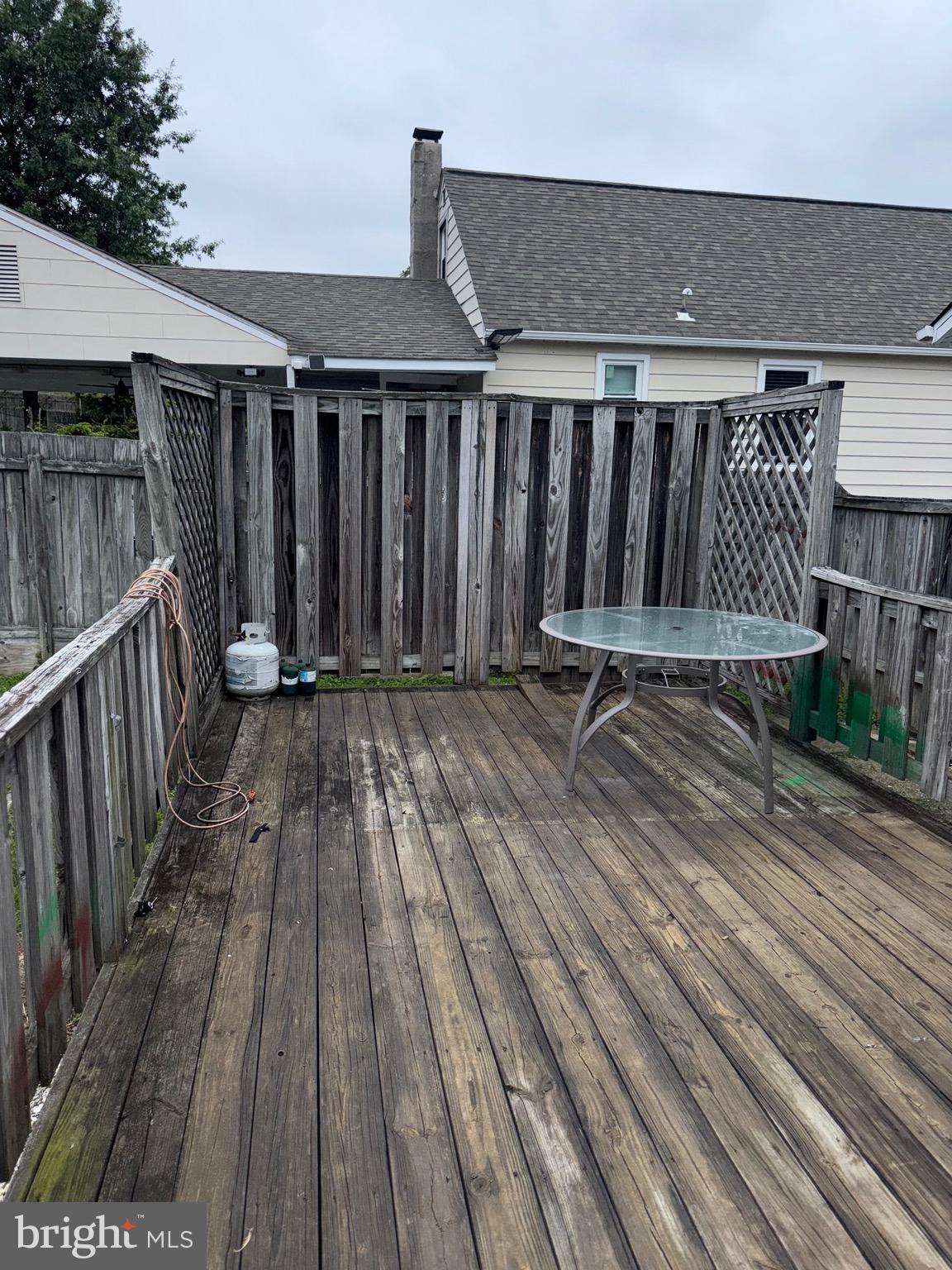 3021 Edgewood Avenue Baltimore, MD 21234 - Photo 8 of 10 a view of wooden deck