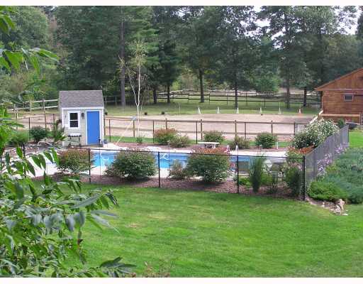 833 Lapham Farm Road Burrillville, RI 02839 - Photo 3 of 11 Swimming Pool/Hot Tub/Sauna. In-ground pool with diving board, pool house, mature perennials...