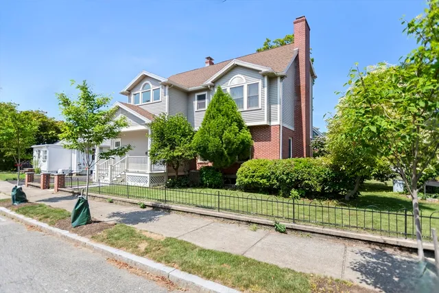a house view with a outdoor space