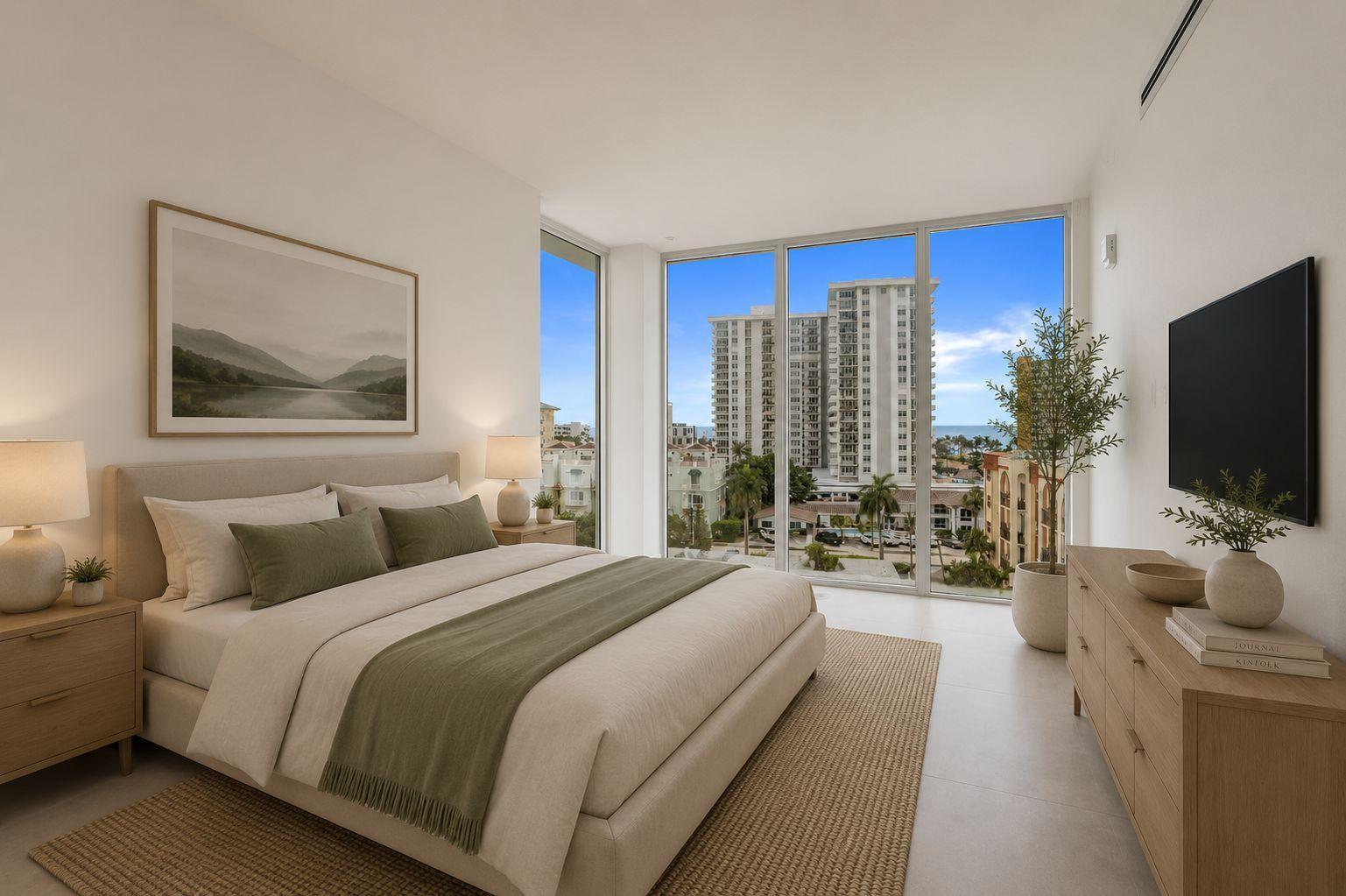 407 North Riverside Drive, Unit 605 Pompano Beach, FL 33062 - Photo 20 of 93 Virtual Staging