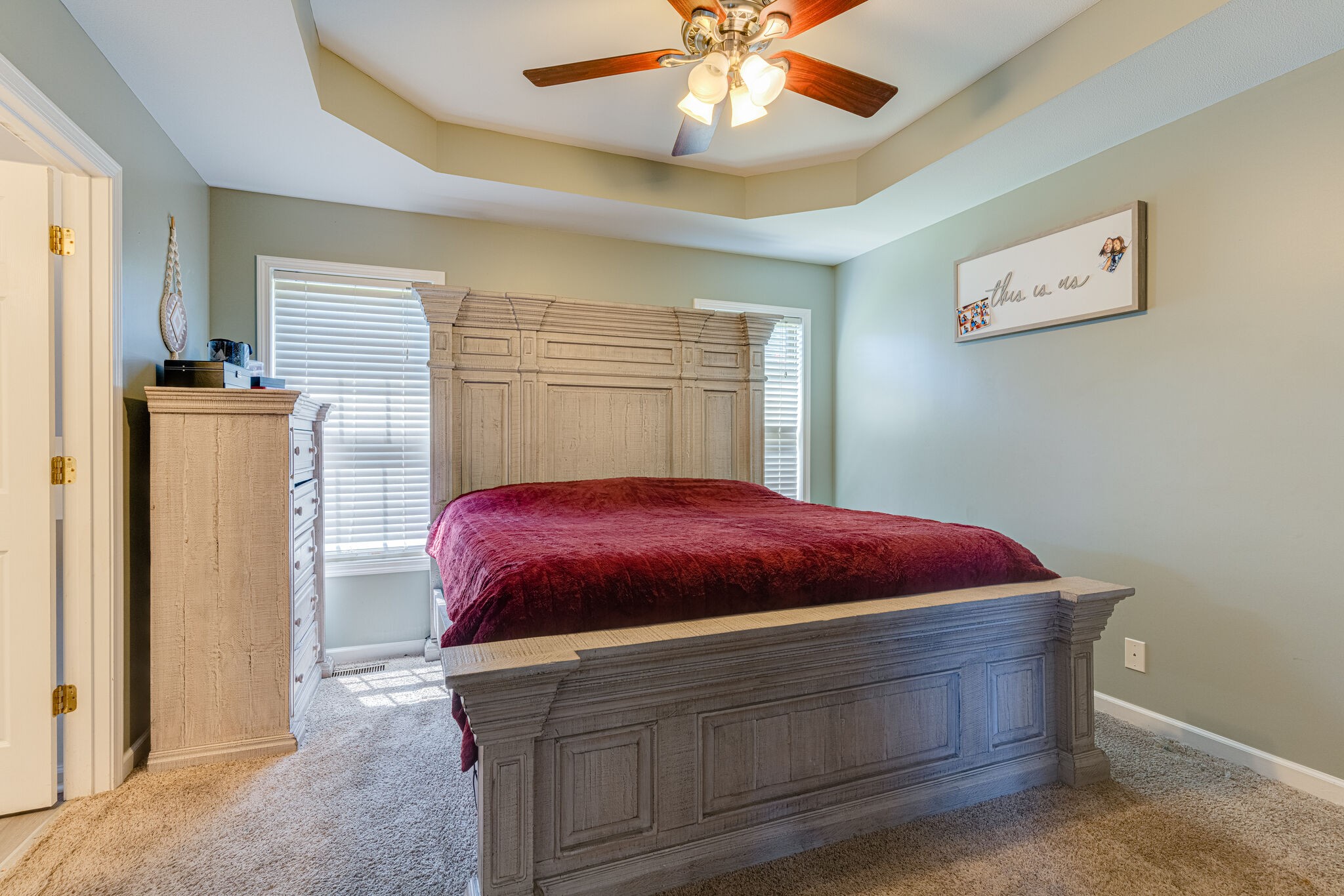 156 Fieldstone Lane Springfield, TN 37172 - Photo 8 of 14 a bed room with a bed and a window