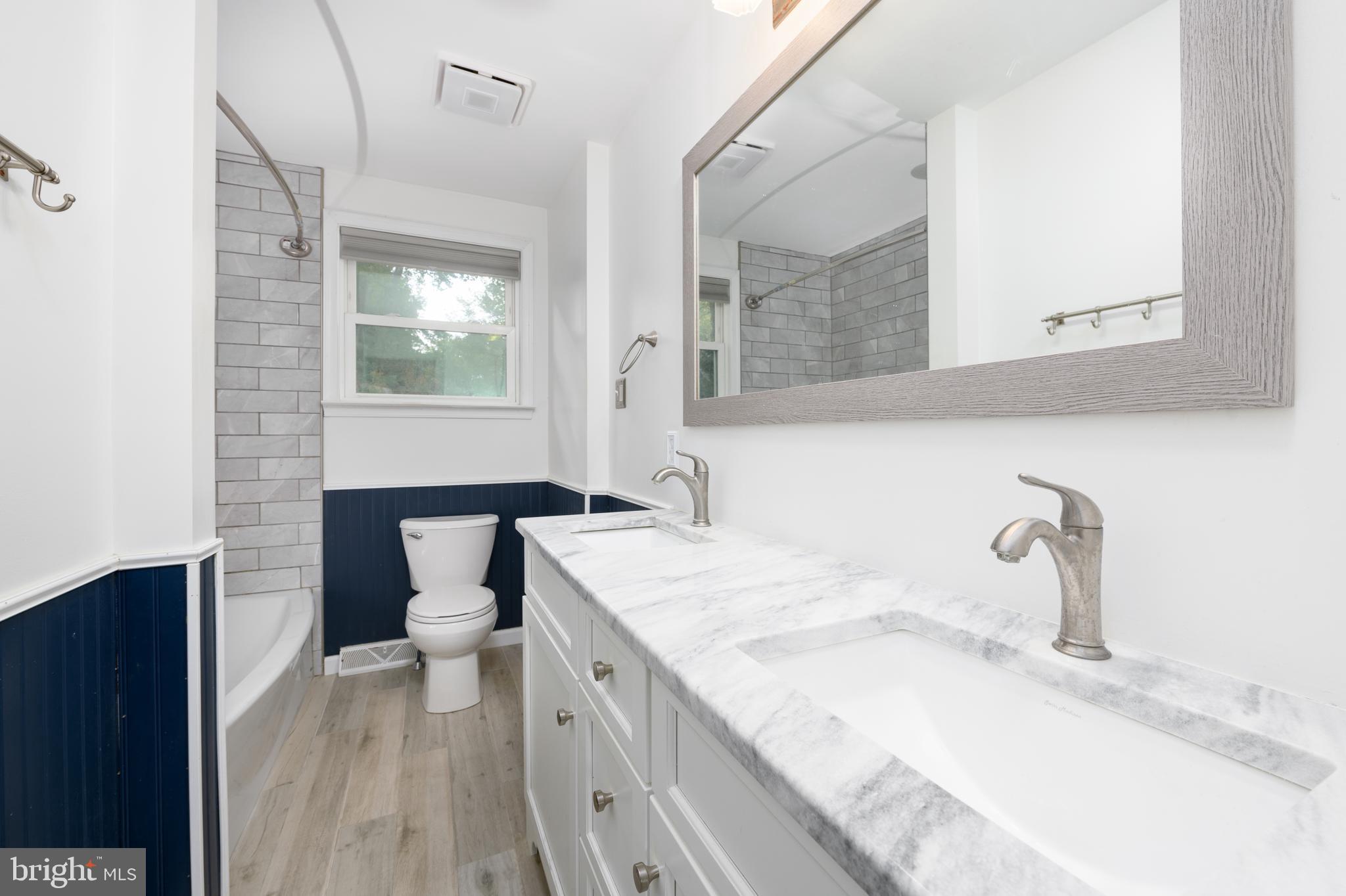 109 Princeton Road Exton, PA 19341 - Photo 10 of 18 Remodeled Hall Bathroom