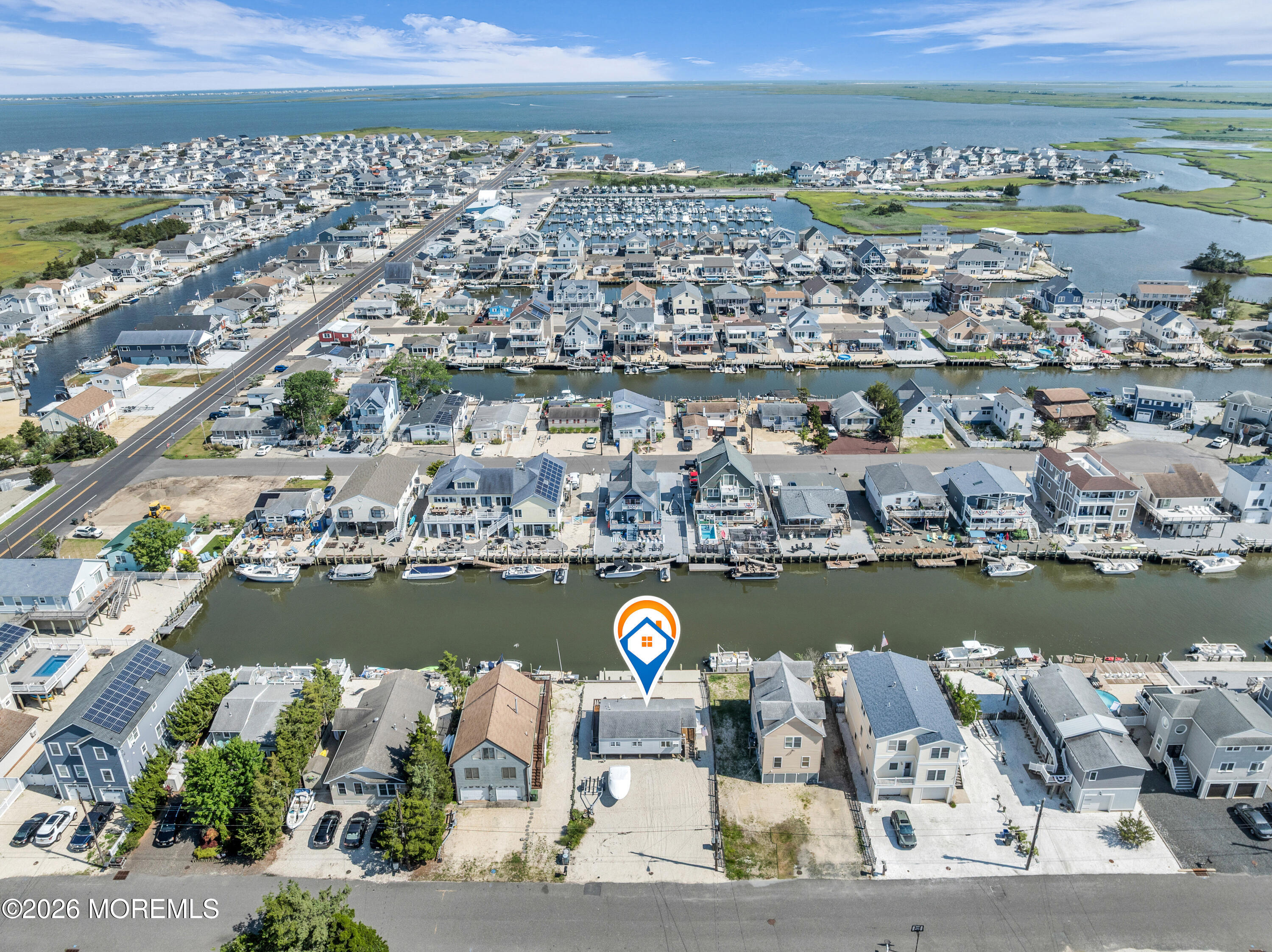 109 Marlin Road Tuckerton, NJ 08087 - Photo 3 of 33 Aerial lagoon