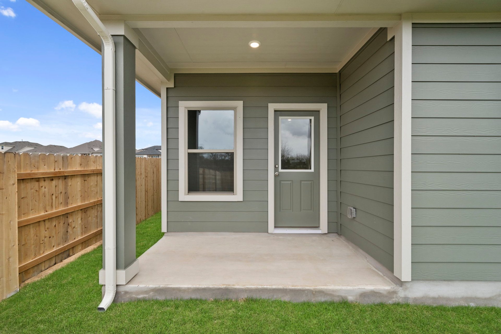 13508 Gray Landing Drive Elgin, TX 78621 - Photo 24 of 33 Rear Covered Patio