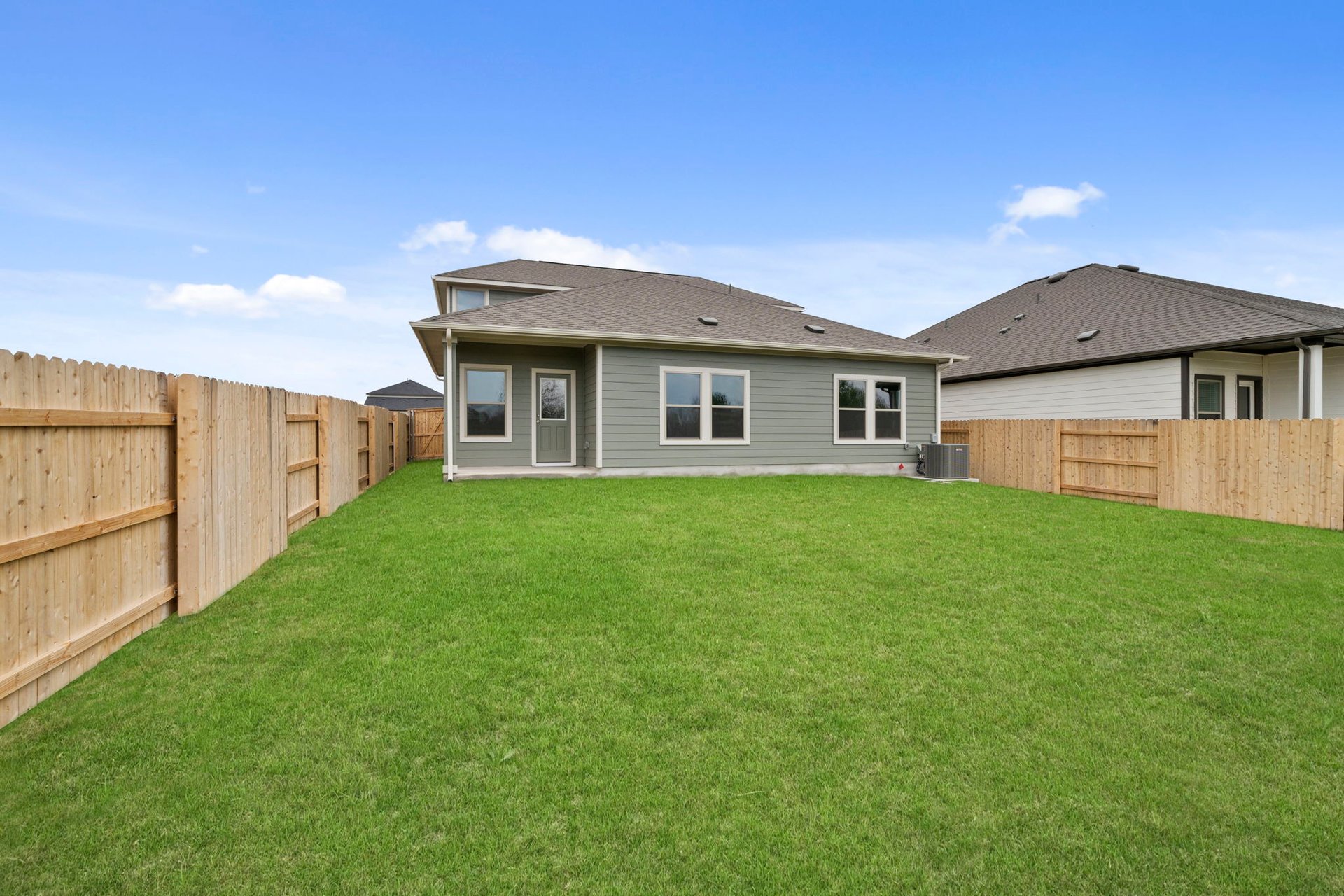 13508 Gray Landing Drive Elgin, TX 78621 - Photo 26 of 33 Rear of Home and Private Backyard