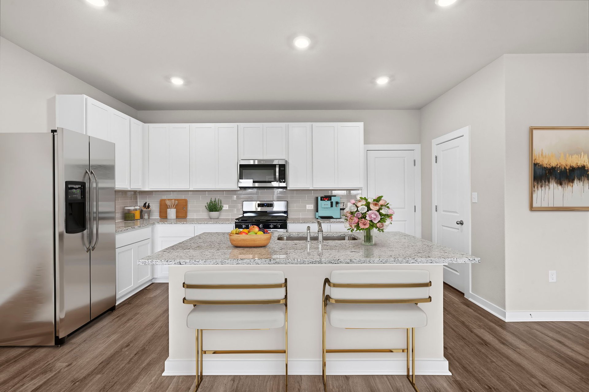 13508 Gray Landing Drive Elgin, TX 78621 - Photo 3 of 33 Light & Bright Kitchen - Virtually Staged