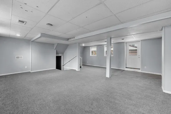 a view of empty room