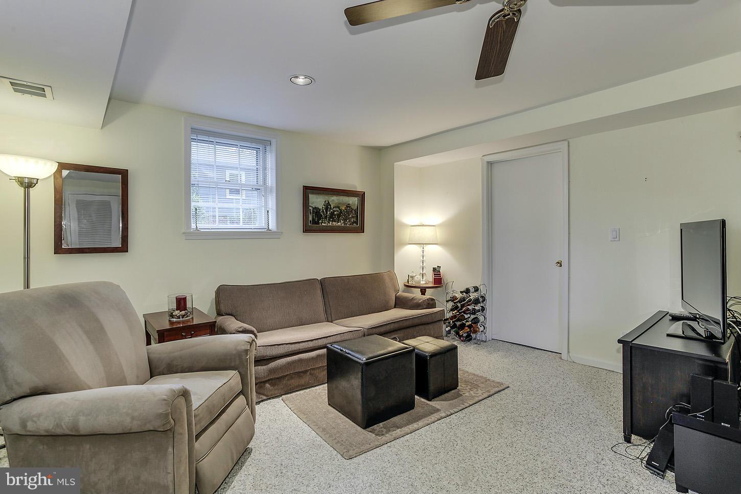 1804 Old Stage Road Alexandria, VA 22308 - Photo 25 of 30 Lower Level Rec. Room to 4th Bedroom