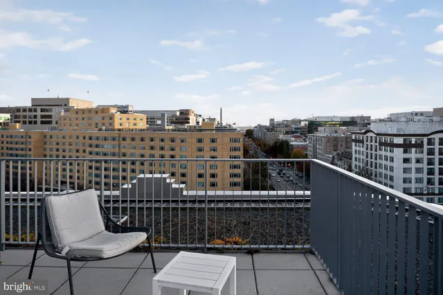 a front view of a building