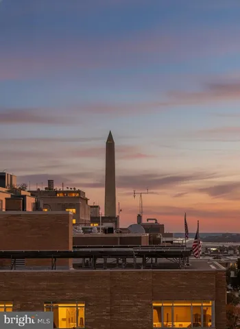 a front view of a building