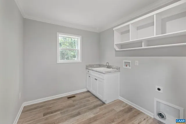 a view of a wooden bridge