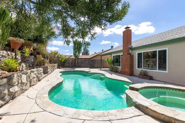 a view of outdoor space and yard