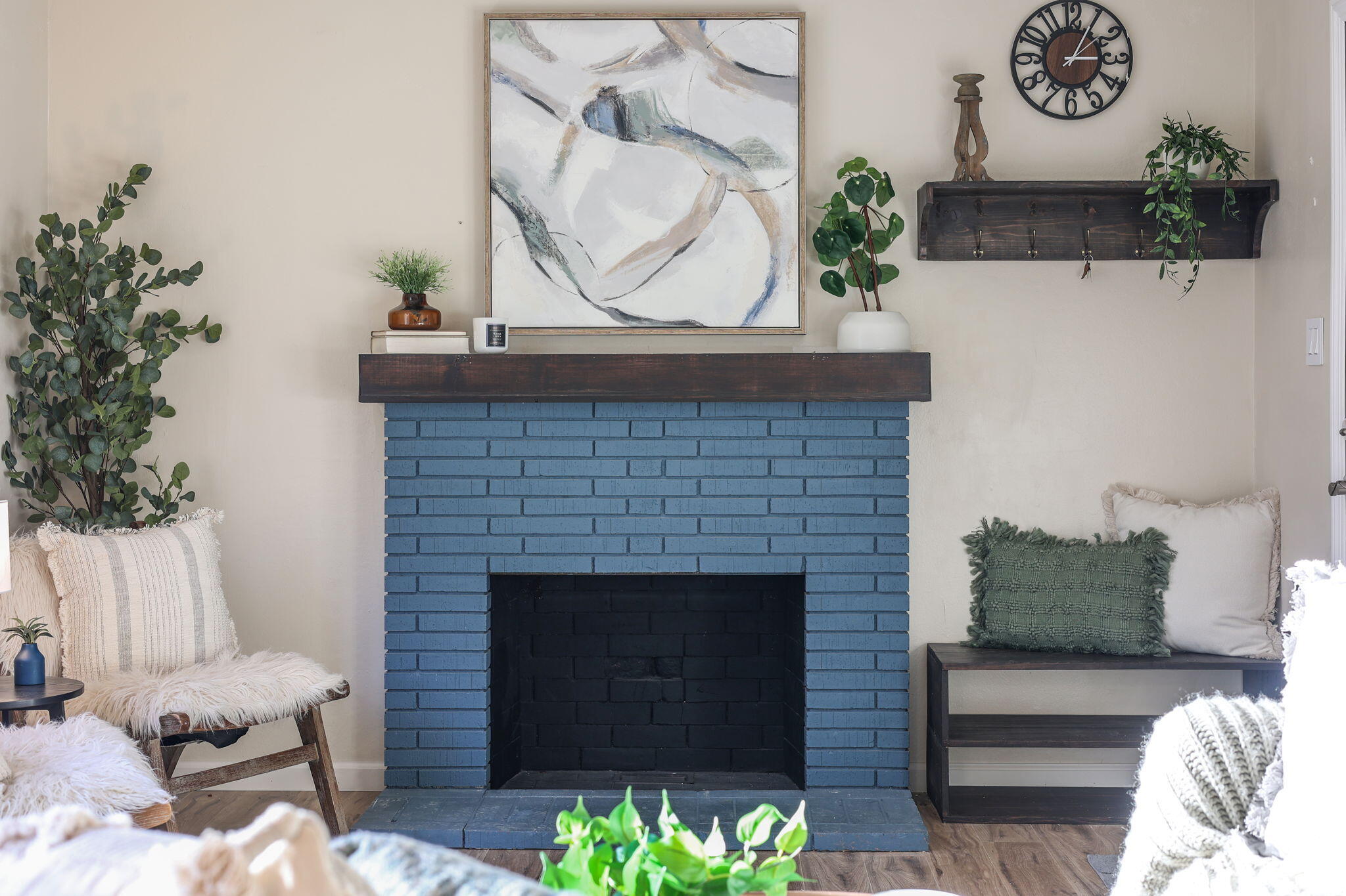 755 Christine Avenue Redding, CA 96003 - Photo 22 of 58 a living room with furniture and a fireplace