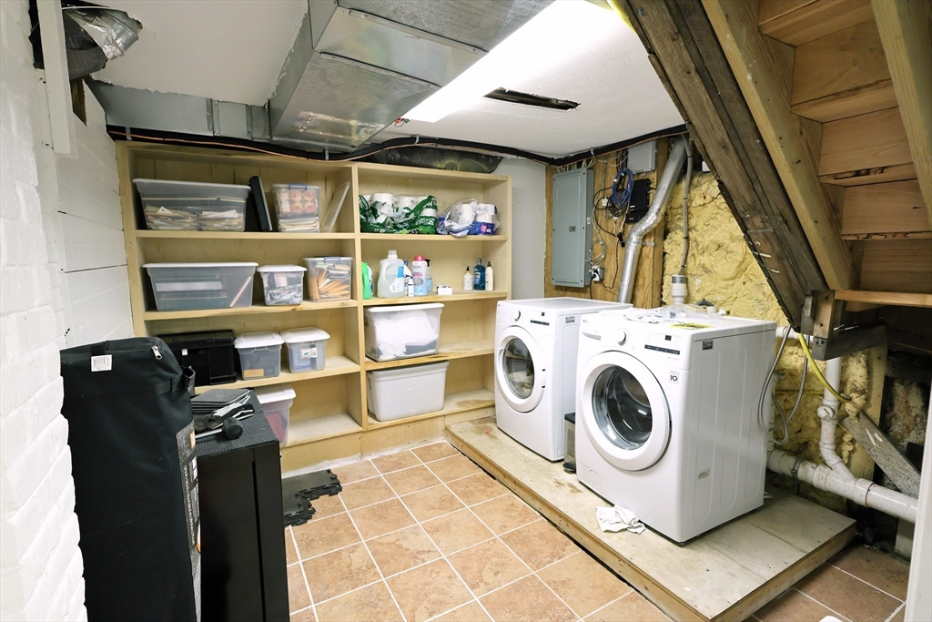 107 Waban Hill Road, Unit R Newton, MA 02467 - Photo 21 of 21 a utility room with dryer and washer