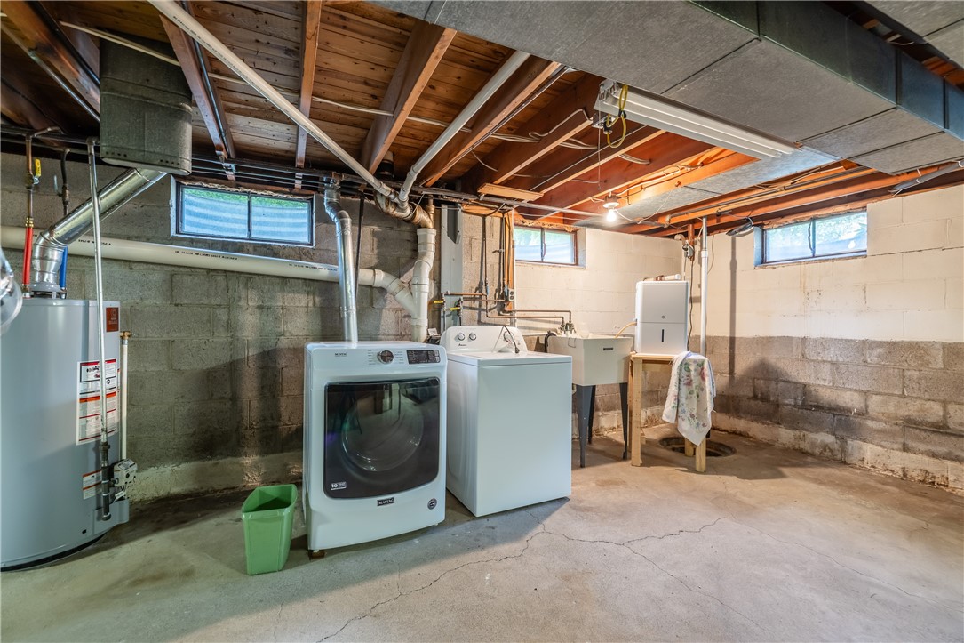 294 Ridgeview Drive Perinton, NY 14445 - Photo 32 of 36 laundry area and hookups! Washer & Dryer to remain