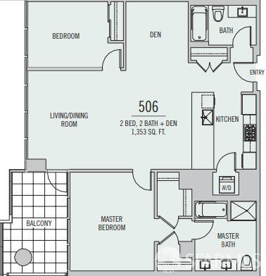 738 Long Bridge Street, Unit 506 San Francisco, CA 94158 - Photo 2 of 23 a picture of a wall with a sign on it