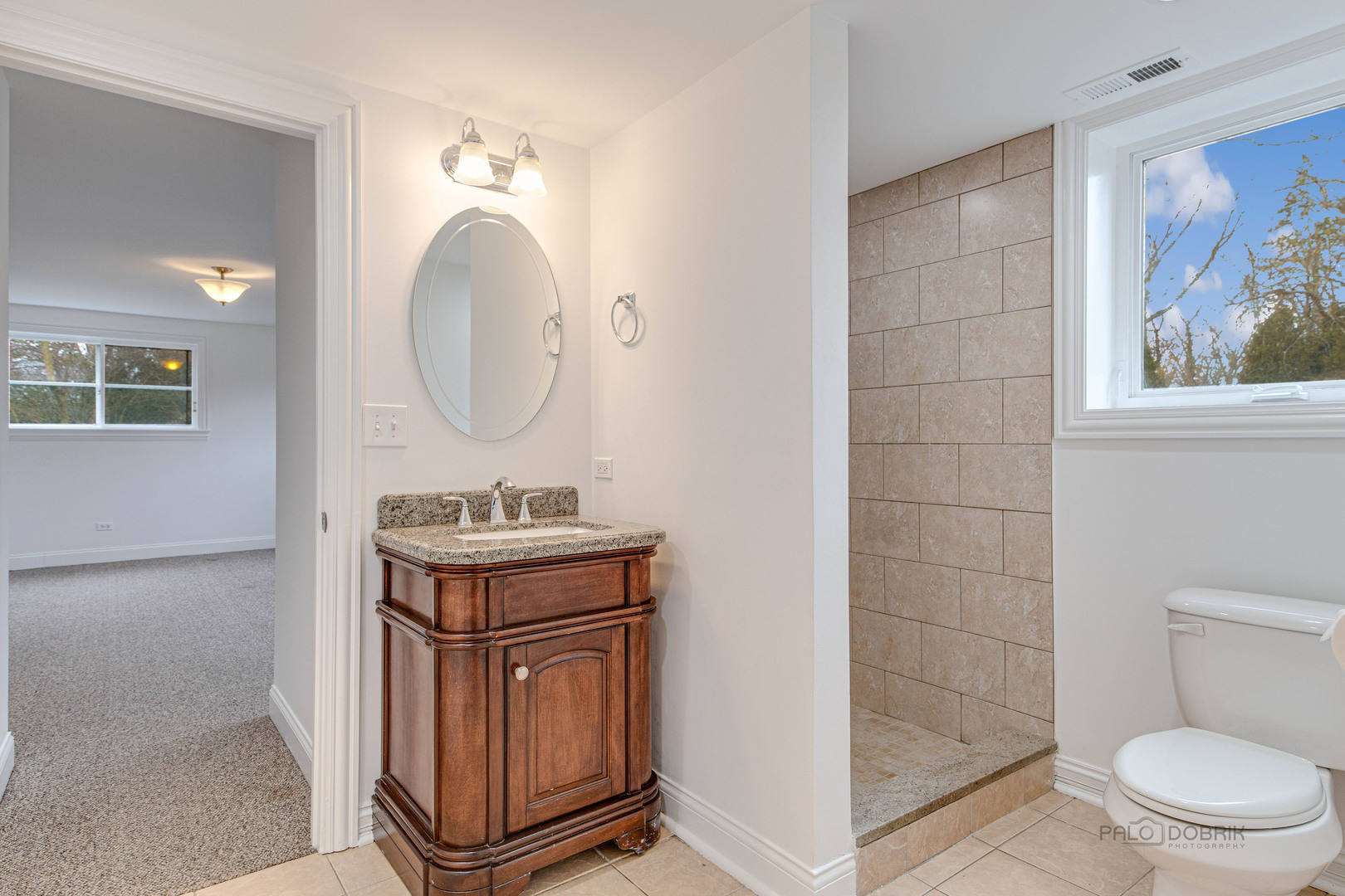 216 Green Bay Road Lake Bluff, IL 60044 - Photo 20 of 35 a bathroom with a toilet a sink and mirror