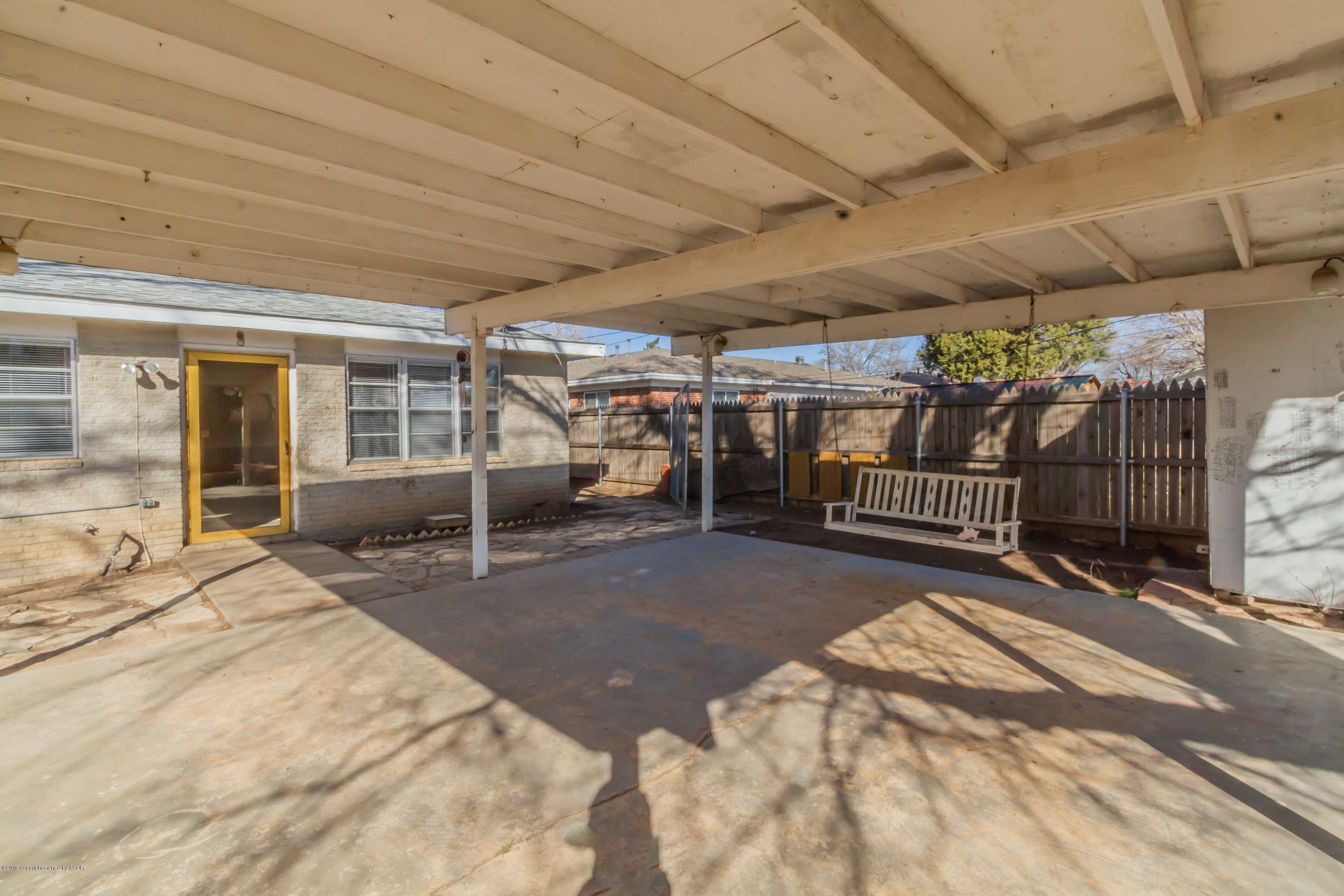 3313 Kingston Road Amarillo, TX 79106 - Photo 39 of 41 PATIO VIEW 2