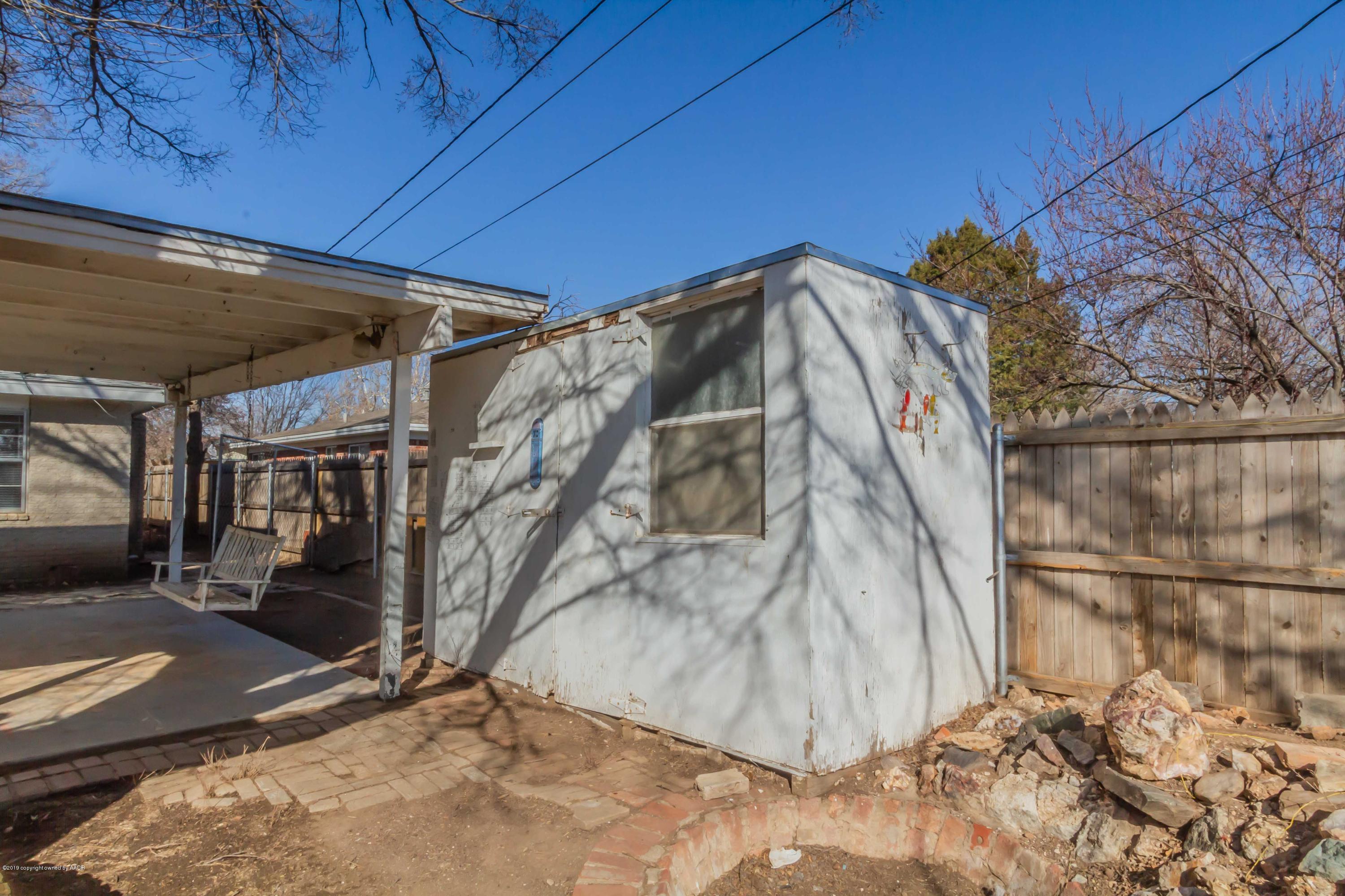 3313 Kingston Road Amarillo, TX 79106 - Photo 40 of 41 STORAGE