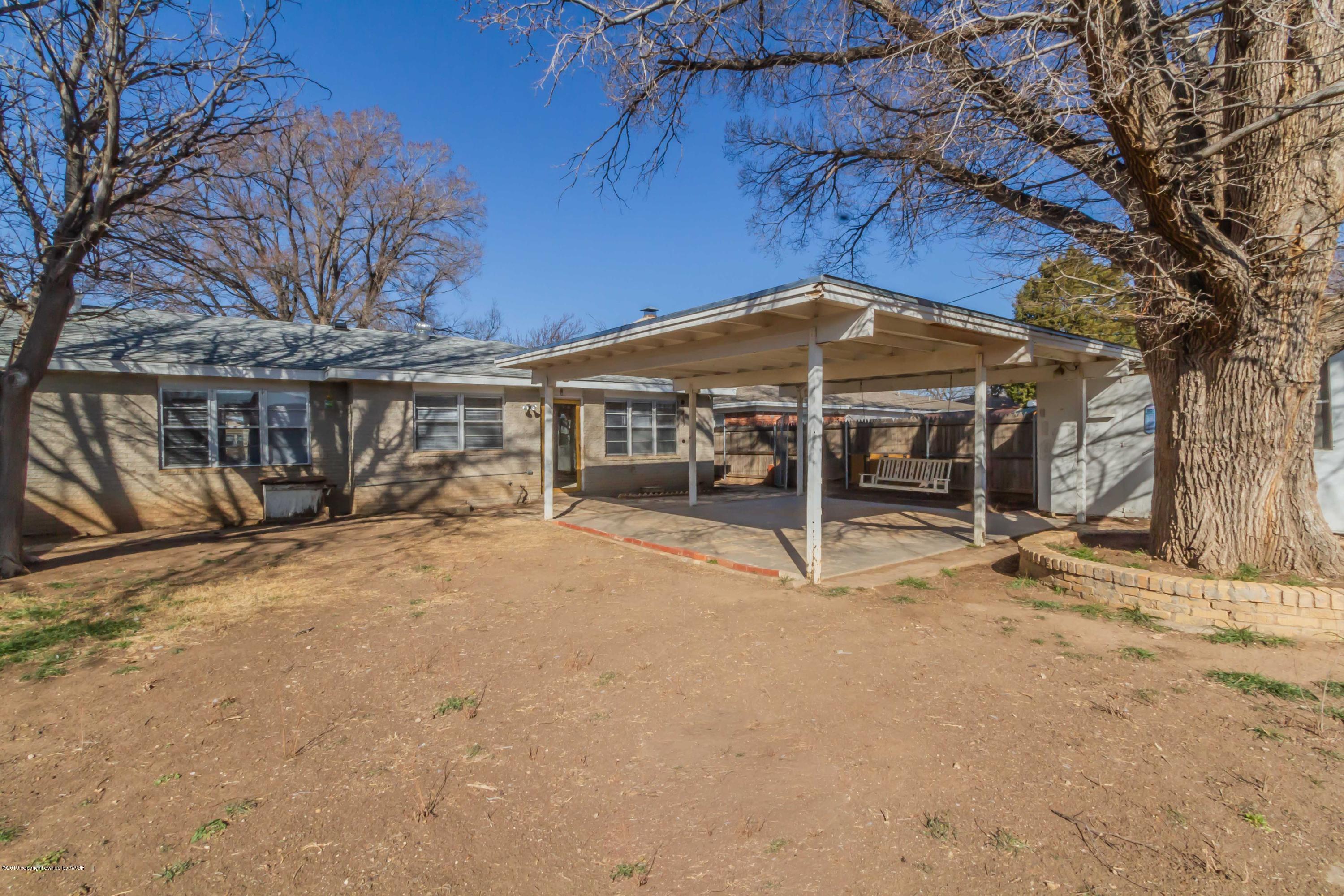 3313 Kingston Road Amarillo, TX 79106 - Photo 41 of 41 BACKYARD