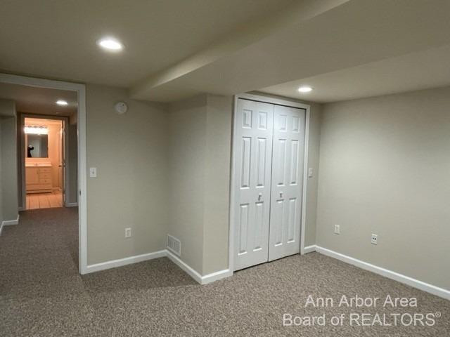 689 Glenwyth Road Brighton, MI 48116 - Photo 47 of 52 basement bedroom closet