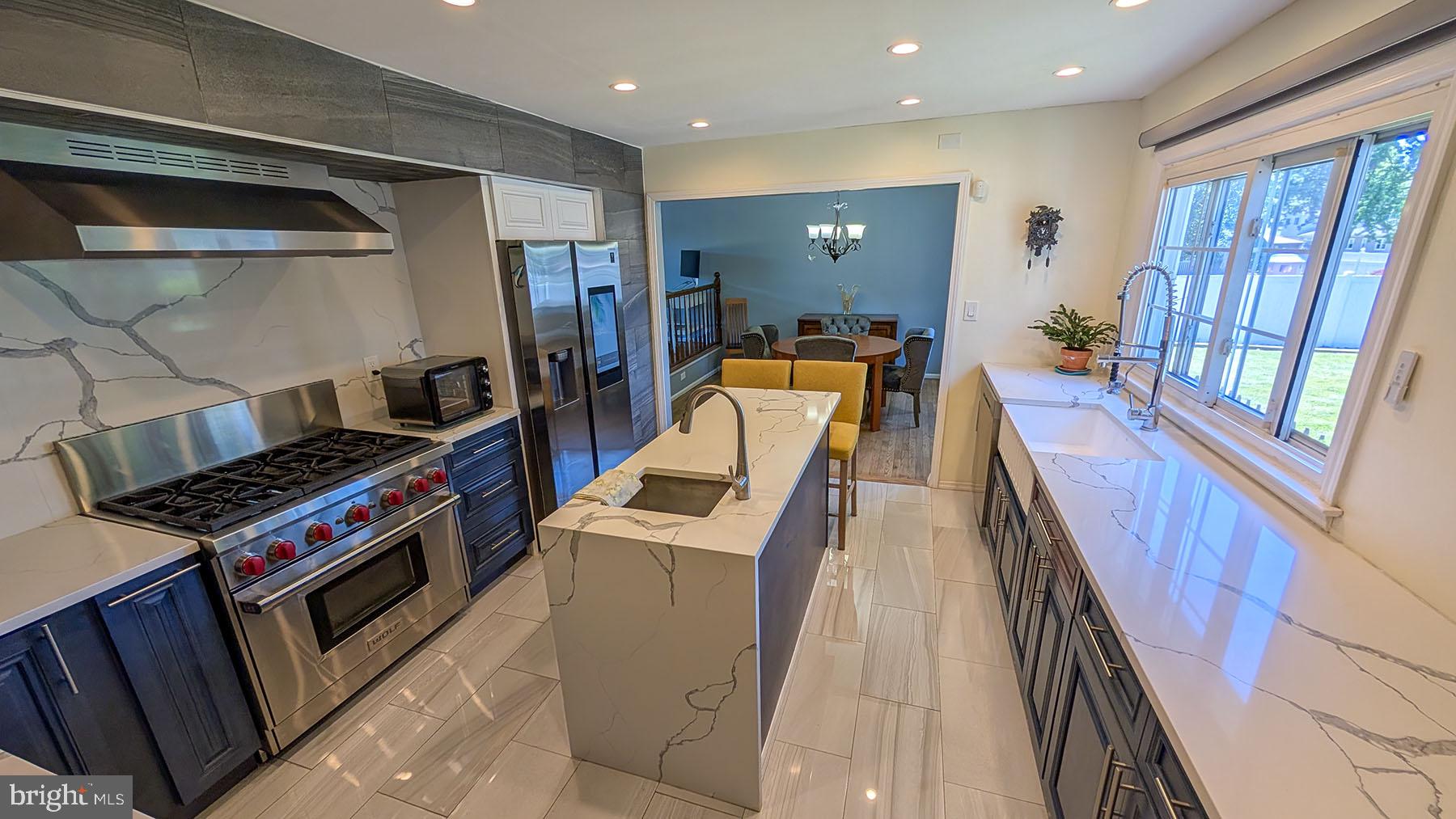 9 Wolfpack Road Hamilton, NJ 08619 - Photo 6 of 57 Sleek modern kitchen with elegant finishes.