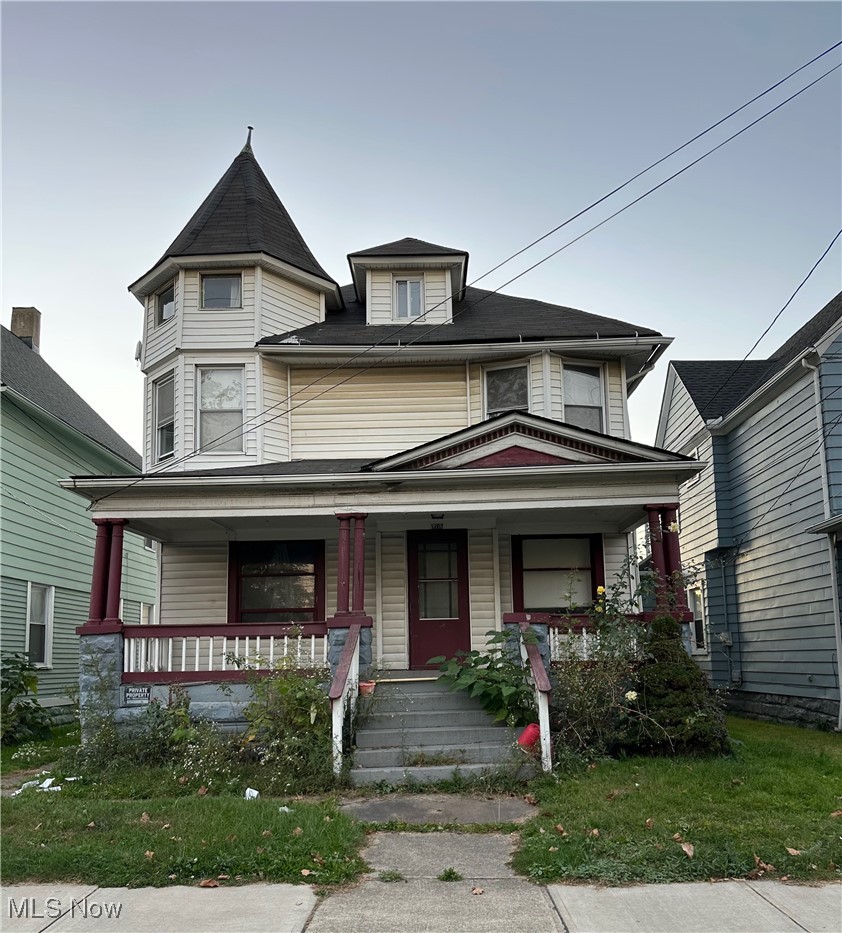 3288 Scranton Road Cleveland, OH 44109 - Photo 1 of 24 View of front of home featuring covered porch