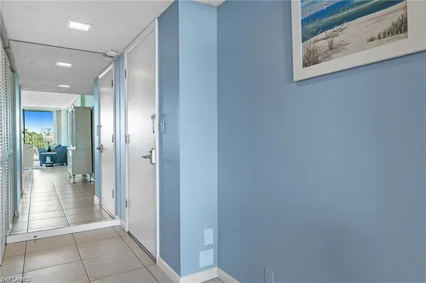 a view of a hallway