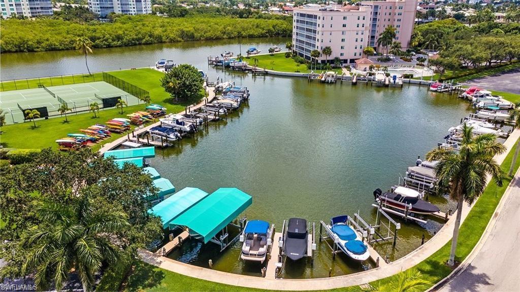 5 Bluebill Avenue, Unit 403 Naples, FL 34108 - Photo 27 of 41 an aerial view of a house with a ocean view
