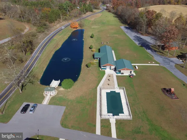a sign on a pole on a street
