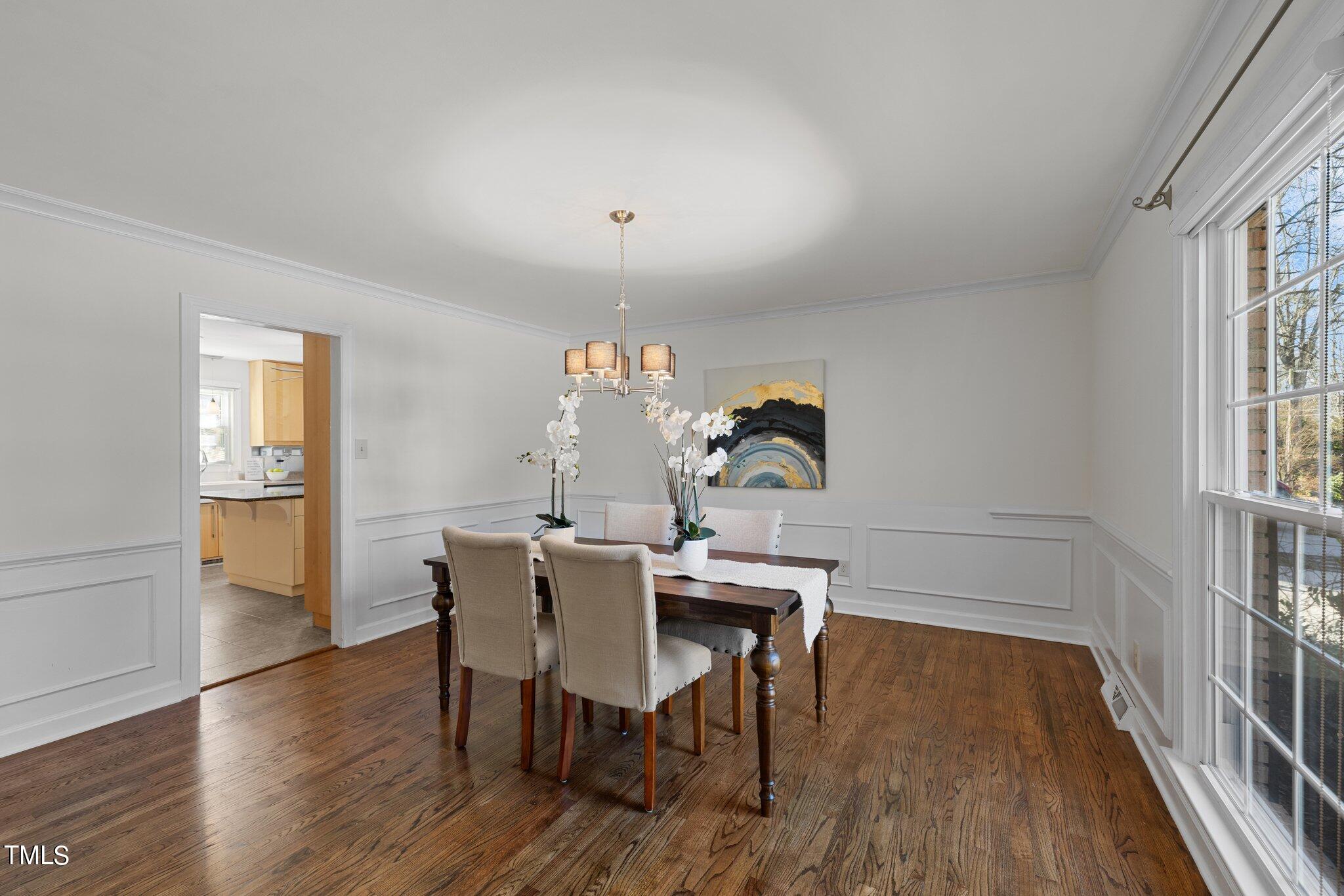 4712 Scollay Court Raleigh, NC 27609 - Photo 4 of 32 Dining Room Staged