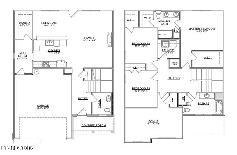 8043 Tree Line Lane Corryton, TN 37721 - Photo 6 of 6 Maybel-Floor-Plan1