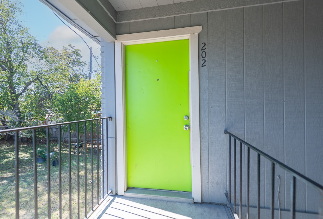 Undisclosed Address Austin, TX 78752 - Photo 11 of 13 a view of a balcony