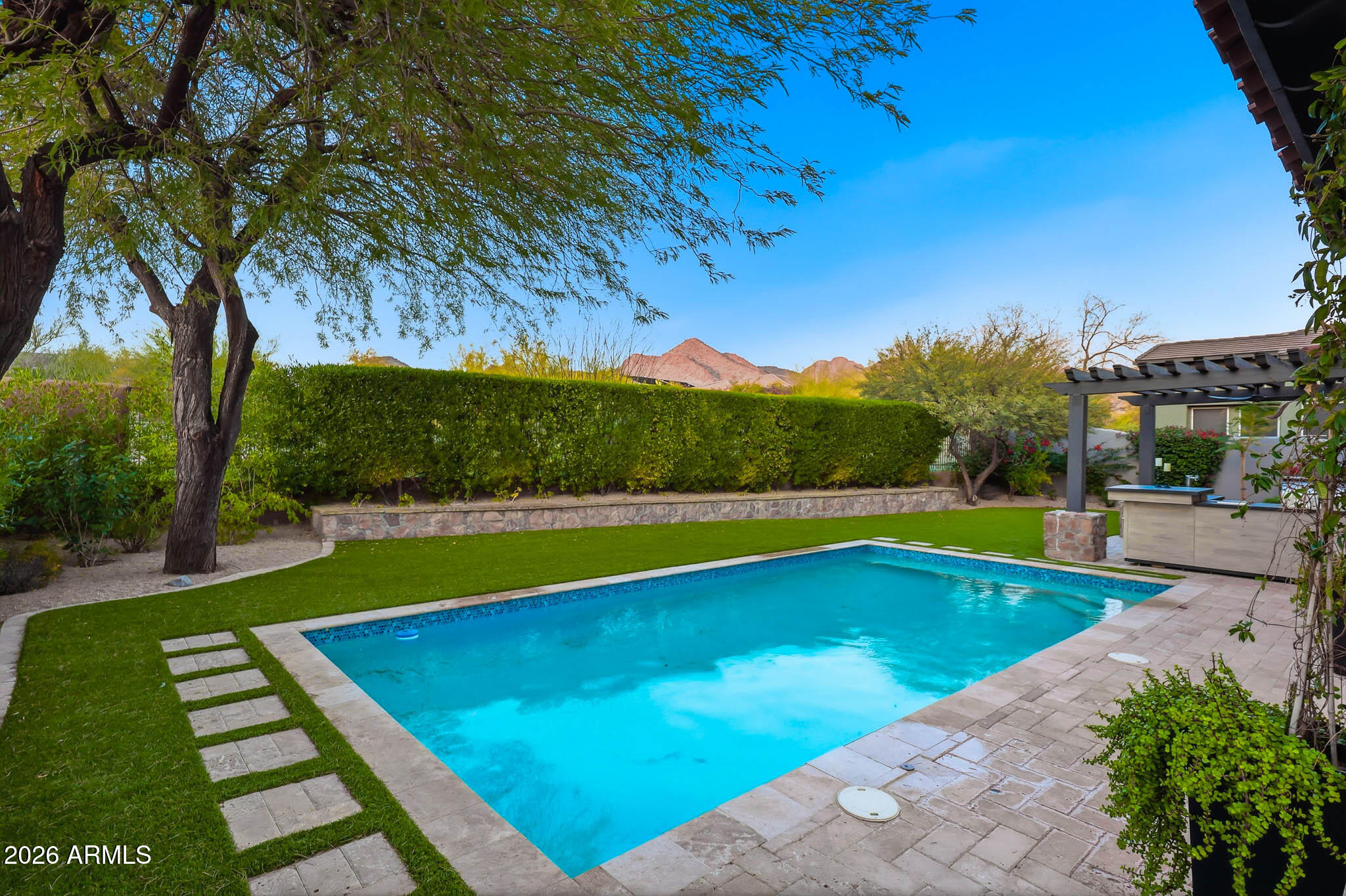 9750 East Mountain Spring Road Scottsdale, AZ 85255 - Photo 34 of 42 Backyard