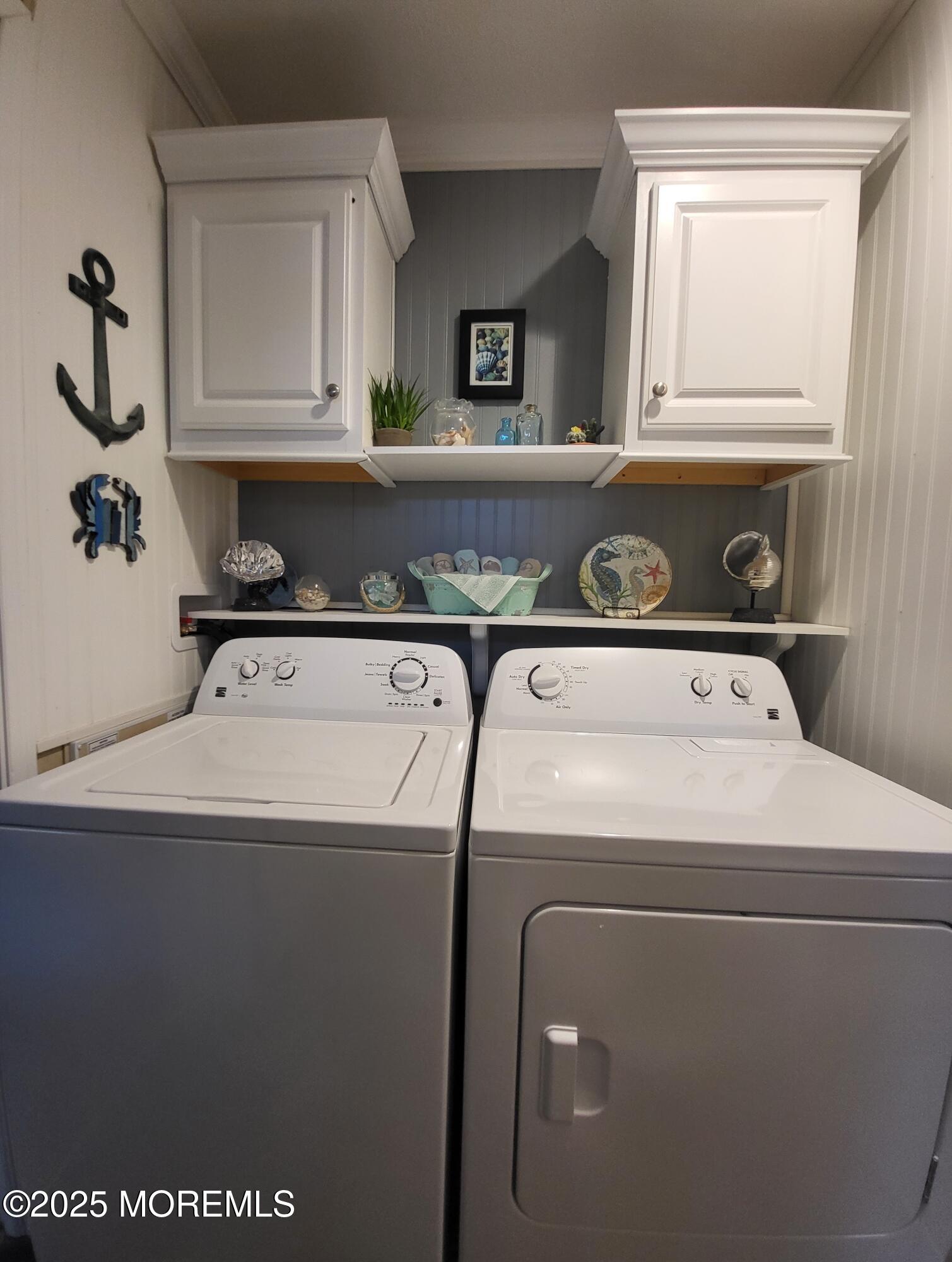 9 Shorehaven Road Hazlet, NJ 07730 - Photo 16 of 20 a utility room with dryer and washer