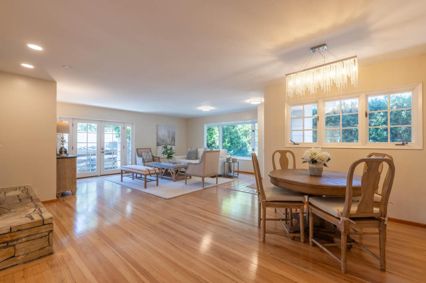 1044 Lost Barranca Road Pebble Beach, CA 93953 - Photo 4 of 15 a view of a dining room with furniture window and outside view