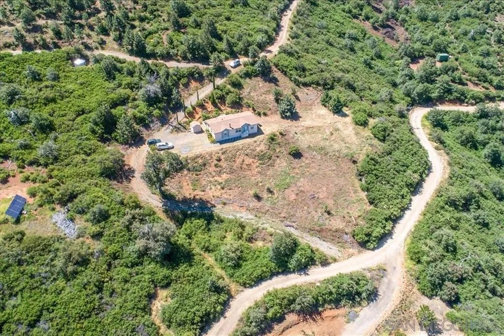 5495 Acorn Patch Road Julian, CA 92036 - Photo 23 of 23 an aerial view of a house with a yard
