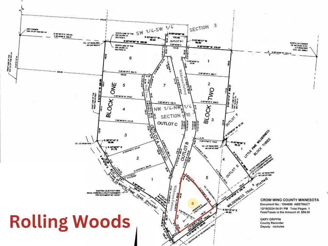 $64,900 | L6-b2 Wilderness Trail, Crosslake, MN 56442