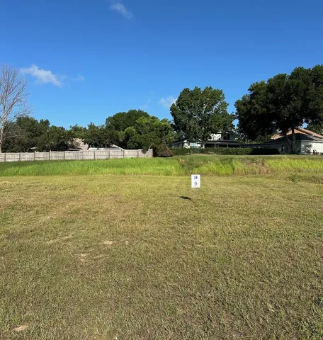 a view of an ocean from a yard