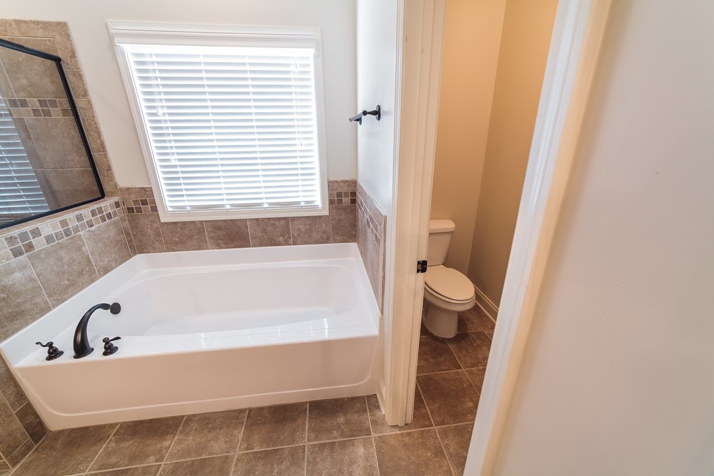 82 Riverside Landing Fort Mitchell, AL 36856 - Photo 29 of 47 a bathroom with a bathtub and a toilet