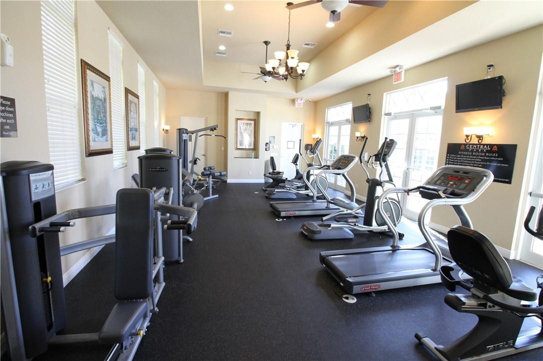 8316 Northwest 8th Terrace Boca Raton, FL 33487 - Photo 32 of 34 a view of a room with gym equipment