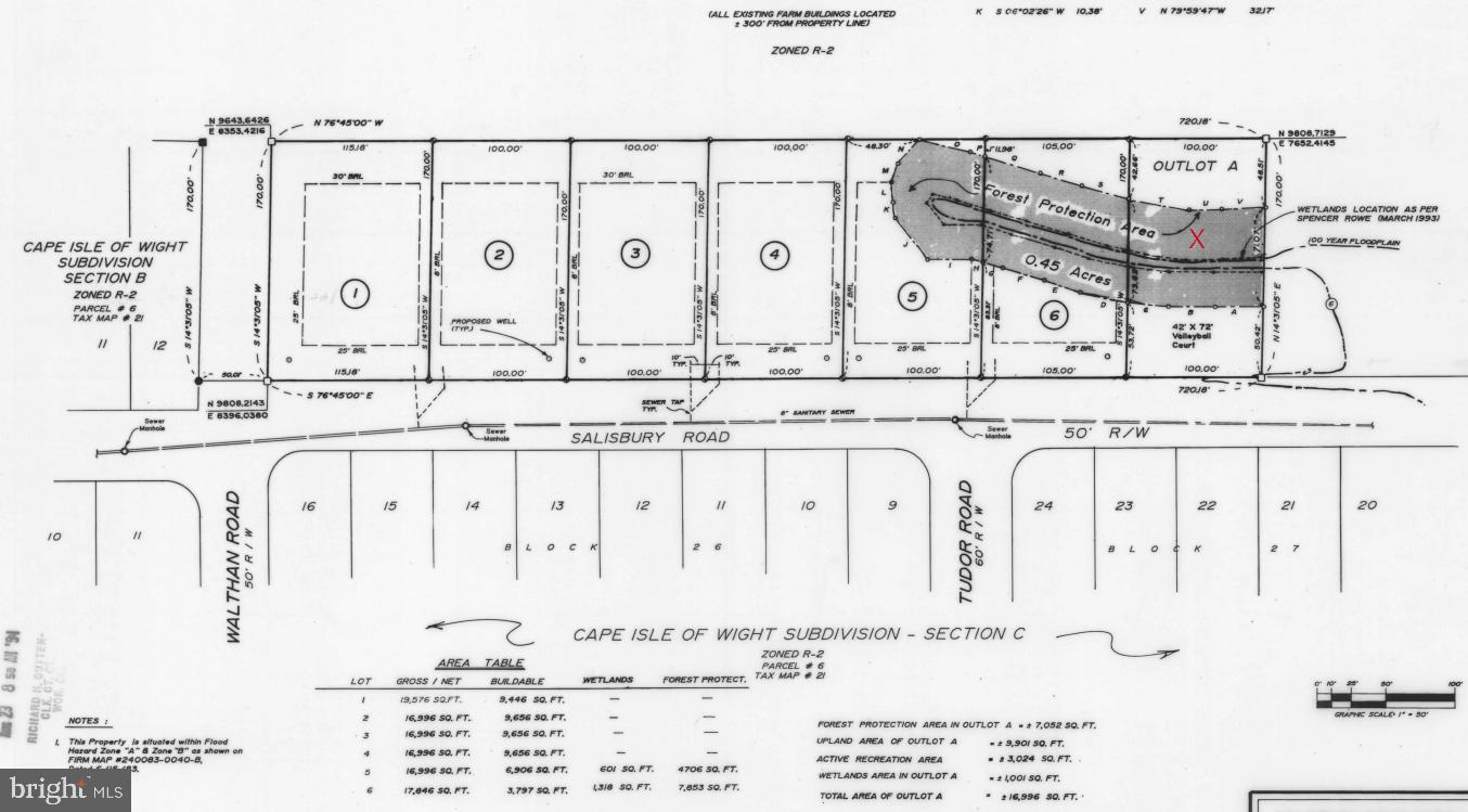 Lot A Salisbury Road Ocean City, MD 21842 - Photo 2 of 4 a black and white photo of a