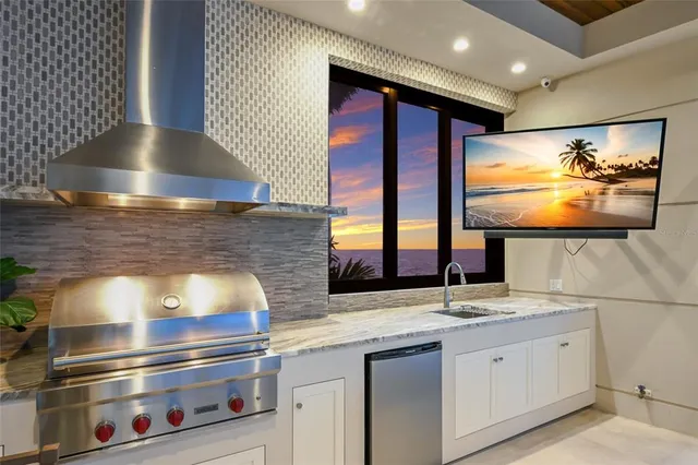 a bedroom with a bed and a cabinets