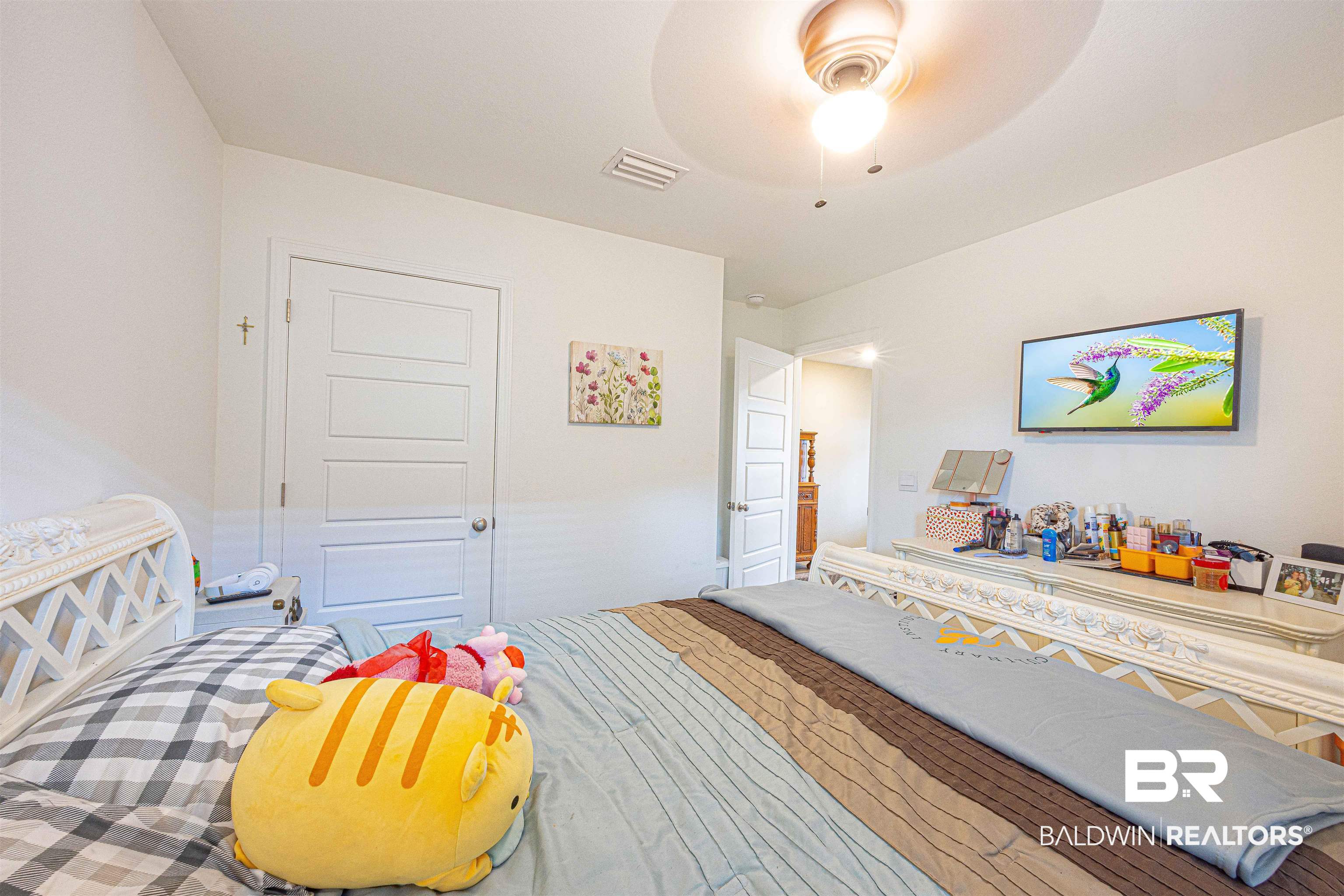 14843 Forsythia Loop Silverhill, AL 36576 - Photo 31 of 51 Bedroom featuring a ceiling fan