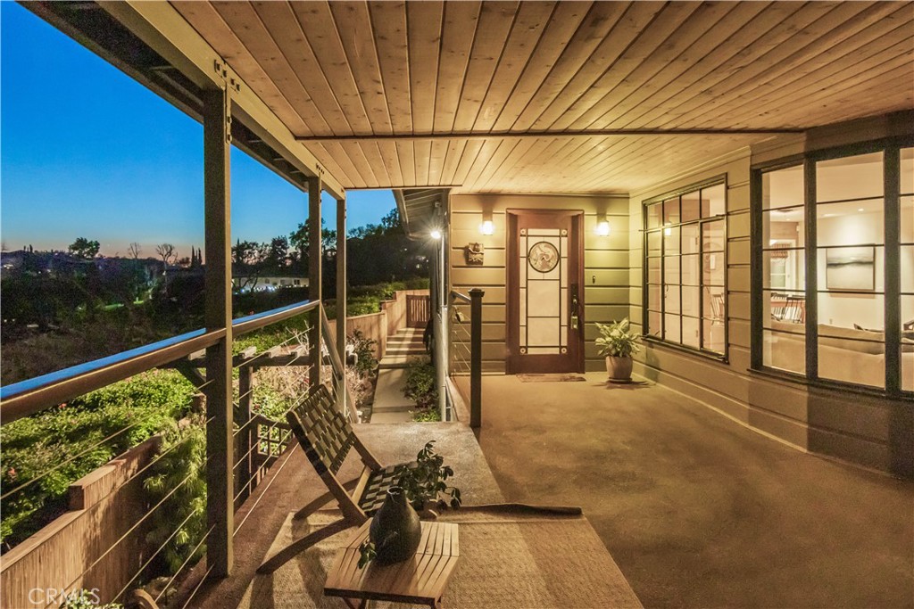 751 Ridgeside Drive Monrovia, CA 91016 - Photo 11 of 65 Evening on the Front Deck