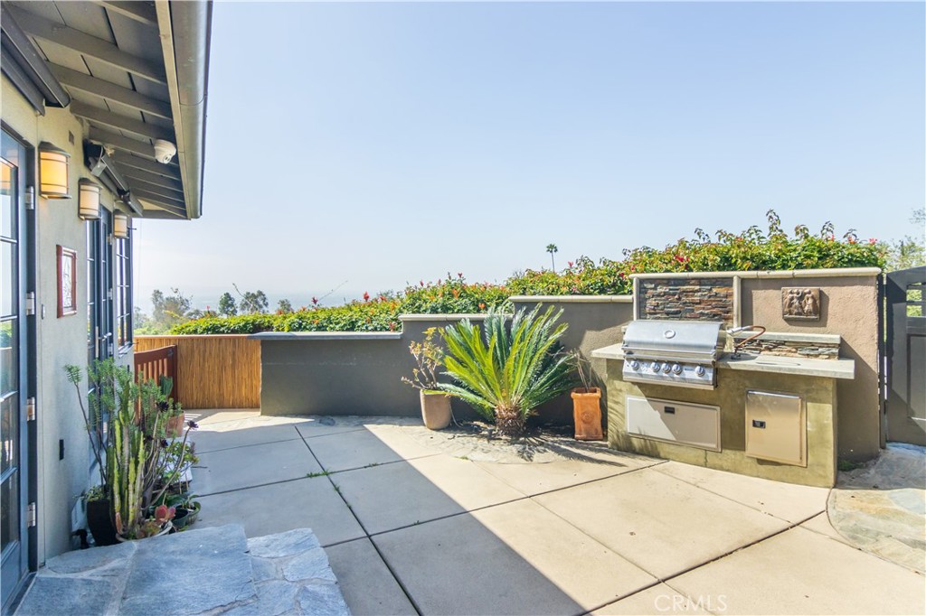 751 Ridgeside Drive Monrovia, CA 91016 - Photo 62 of 65 Rear of House Patio and BBQ