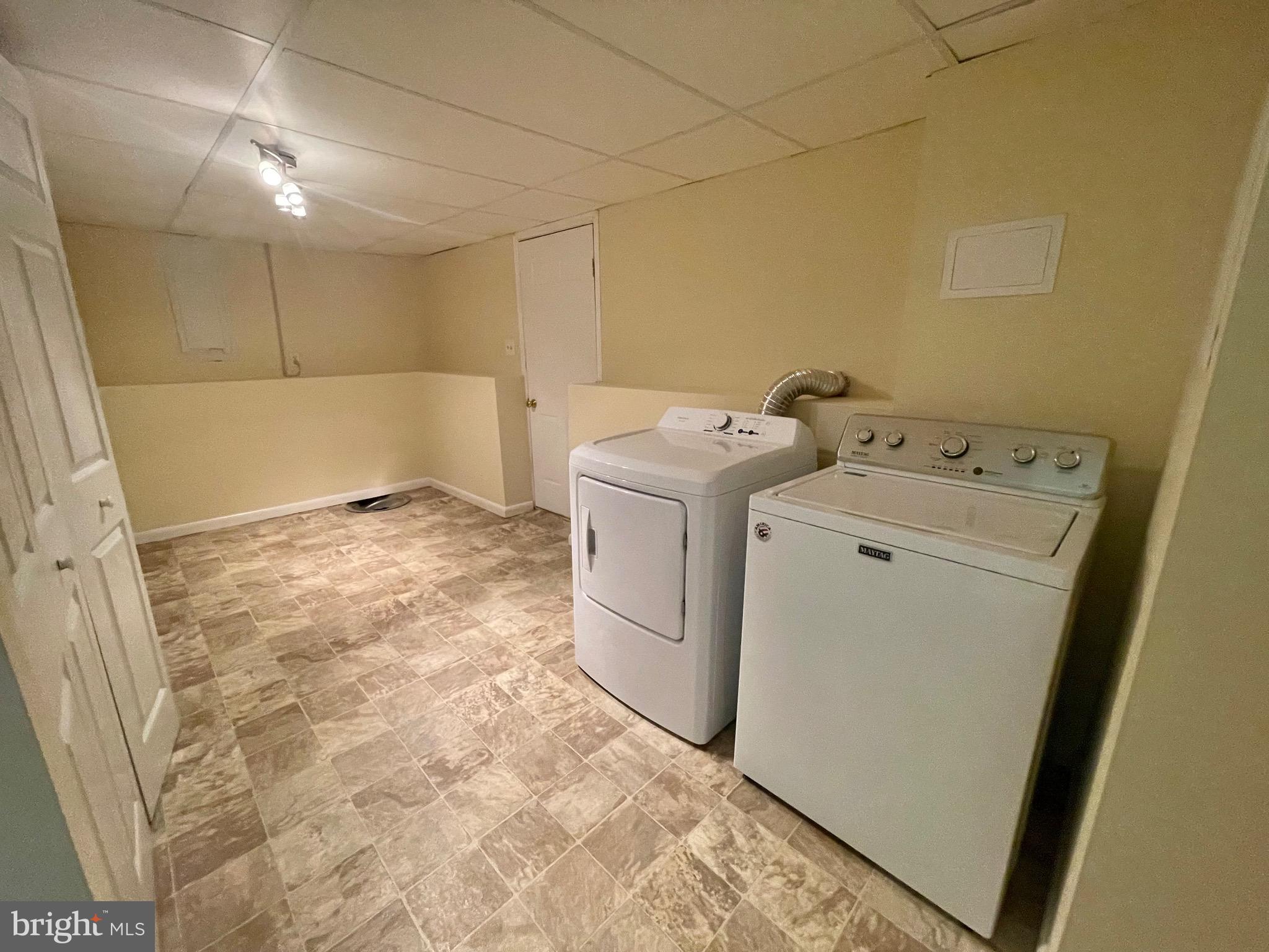 8604 Lawrence Hill Road Perry Hall, MD 21128 - Photo 27 of 38 a utility room with dryer and washer