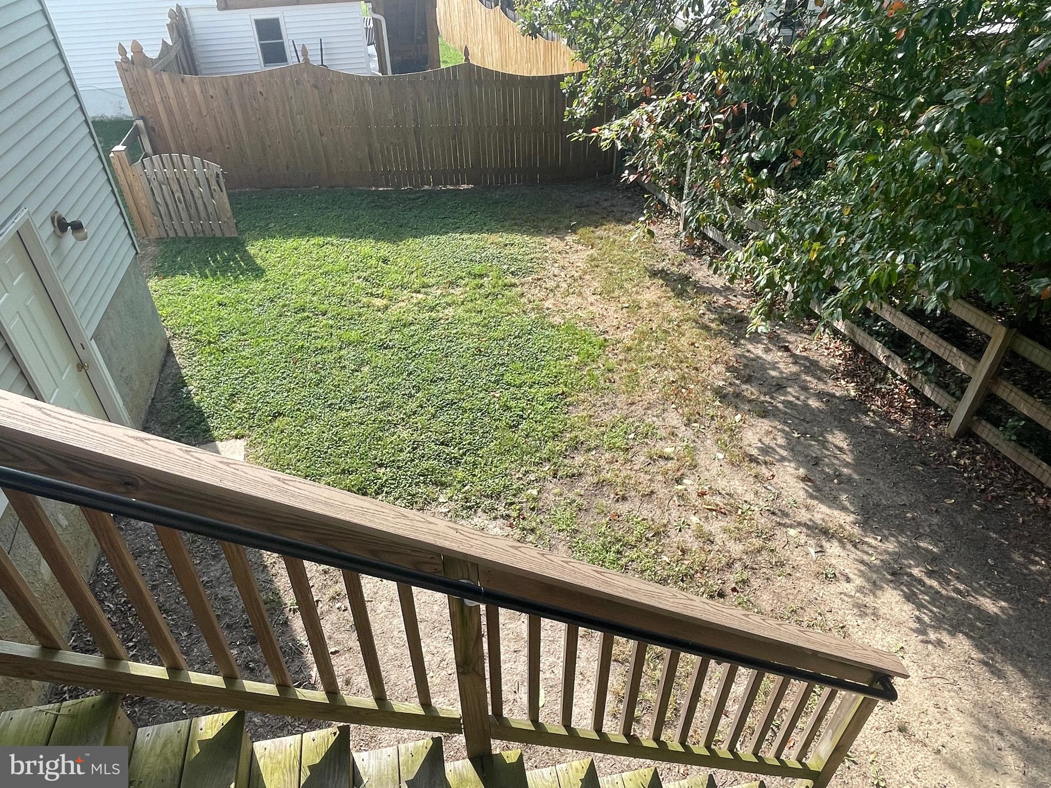 8604 Lawrence Hill Road Perry Hall, MD 21128 - Photo 34 of 38 a view of a yard from a balcony