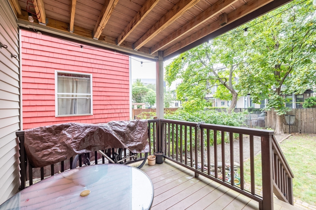 65-67 Allston Street, Unit 1 Cambridge, MA 02139 - Photo 11 of 13 a view of balcony and patio