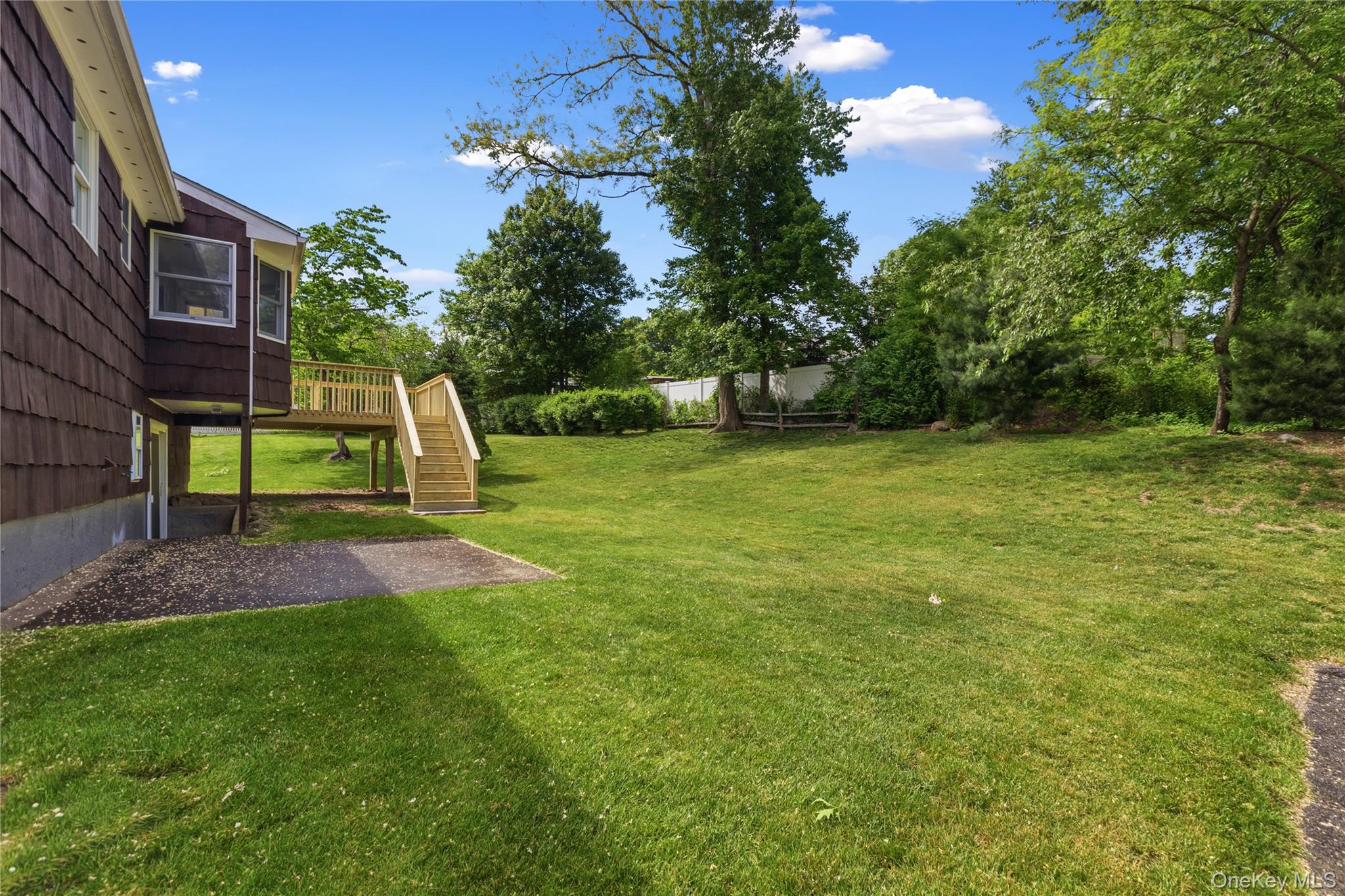 116 Union Valley Road Mahopac, NY 10541 - Photo 27 of 37 Rear Yard and New Deck